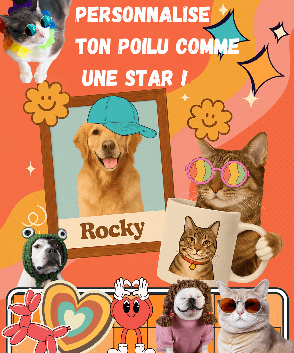 Personnalise ton poilus comme une star - Crea Muze