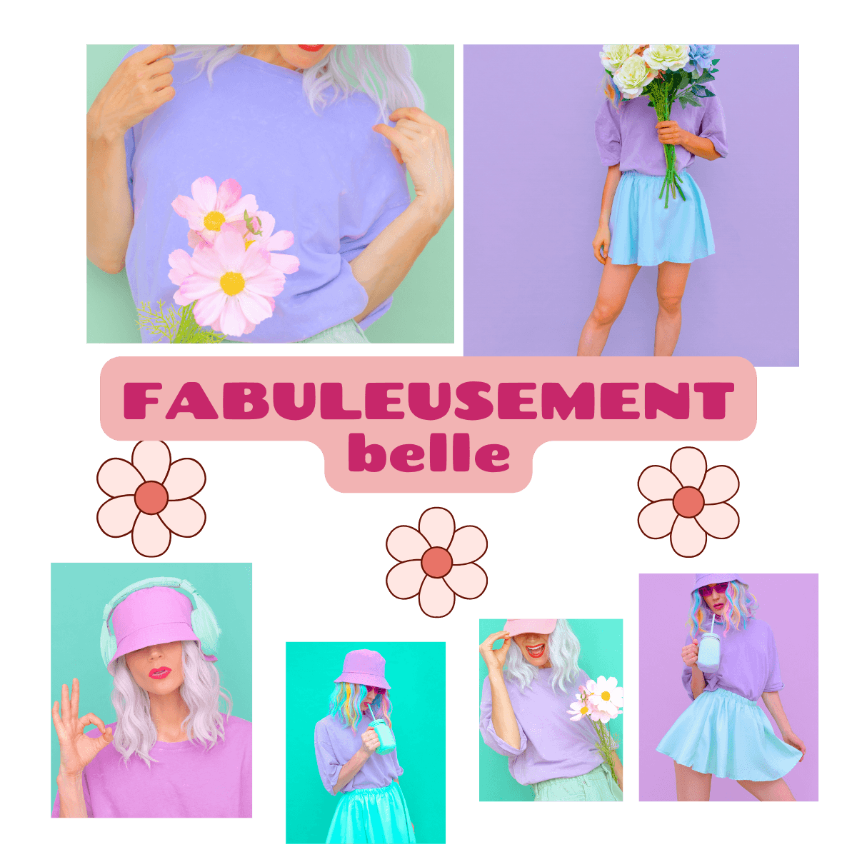 Fabuleusement Belle– Colorée, unique, 100% vibes Creamuze - Crea Muze