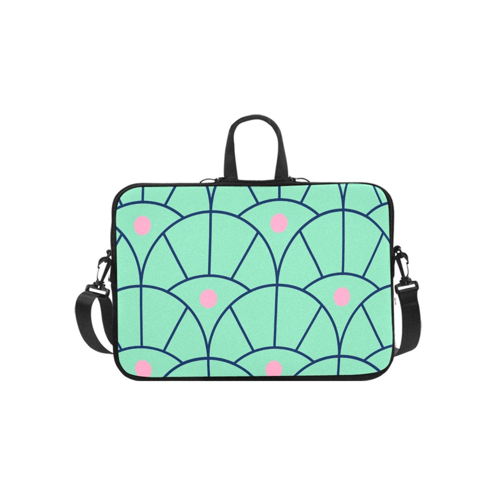 💼 Sacoche Ordinateur – Design Art Déco Pastel 17'' - Crea Muze