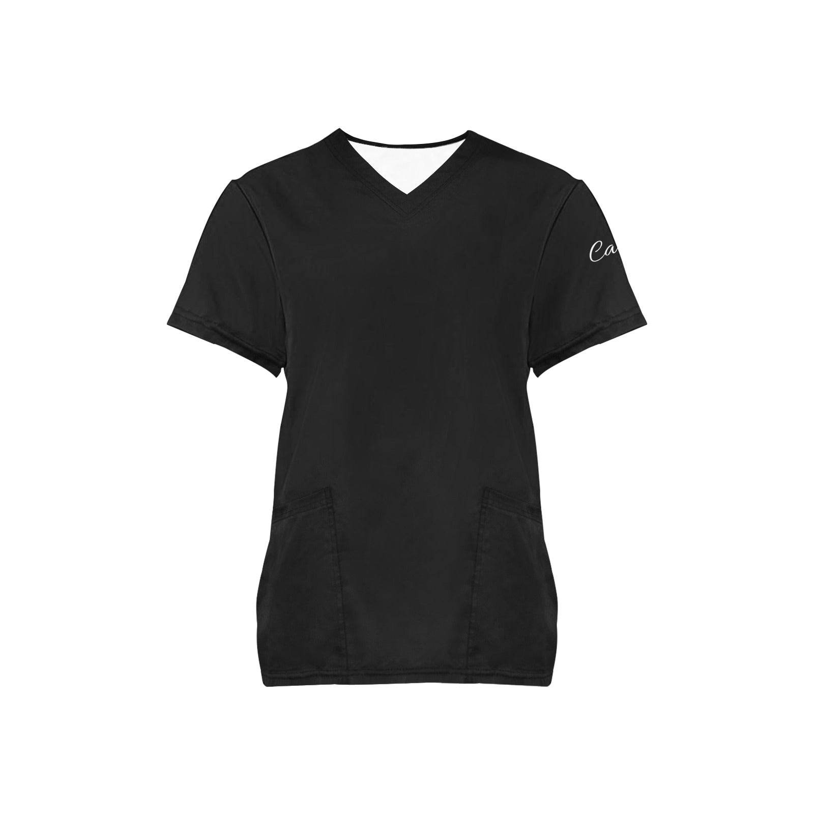 Women's All Over Print Scrub - Crea Muze