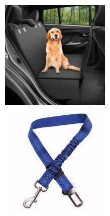 Dog Car Seat Cover View Mesh Pet Carrier Hammock Safety Protector Car Rear Back Seat Mat With Zipper And Pocket For Travel - Crea Muze