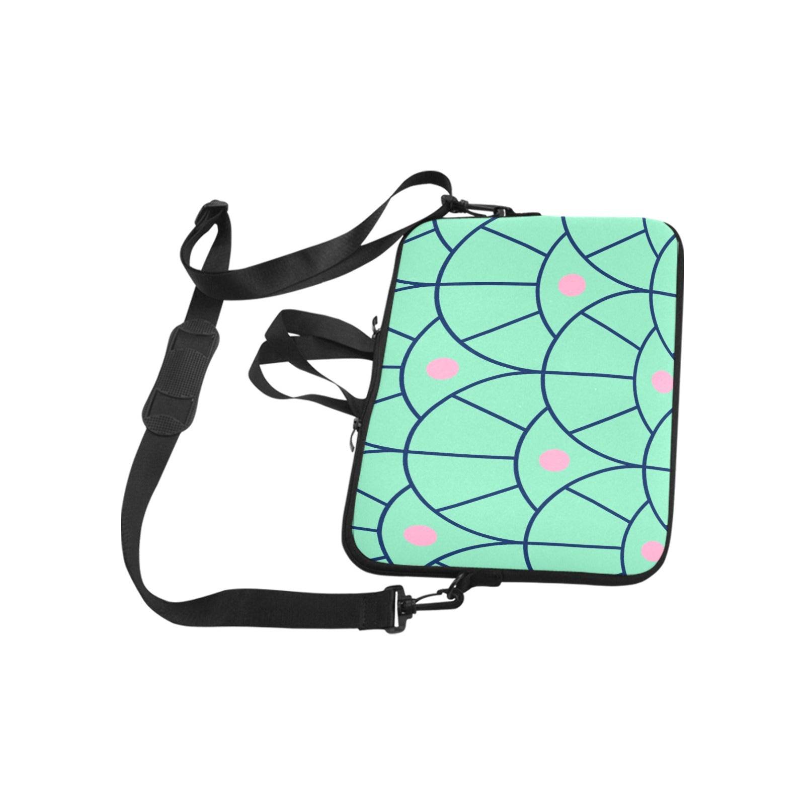 💼 Sacoche Ordinateur – Design Art Déco Pastel 17'' - Crea Muze