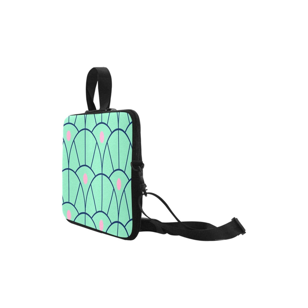 💼 Sacoche Ordinateur – Design Art Déco Pastel 17'' - Crea Muze