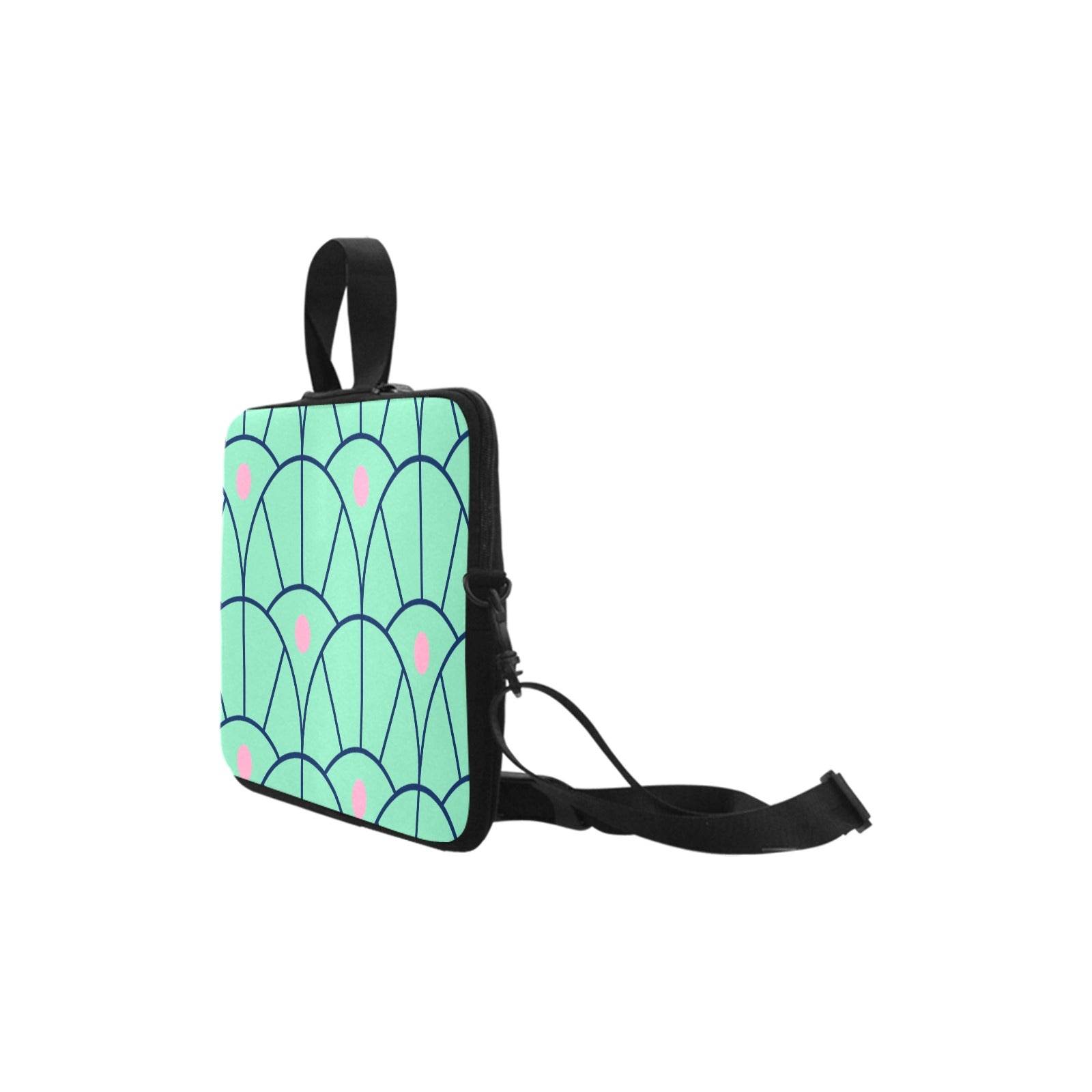💼 Sacoche Ordinateur – Design Art Déco Pastel 17'' - Crea Muze