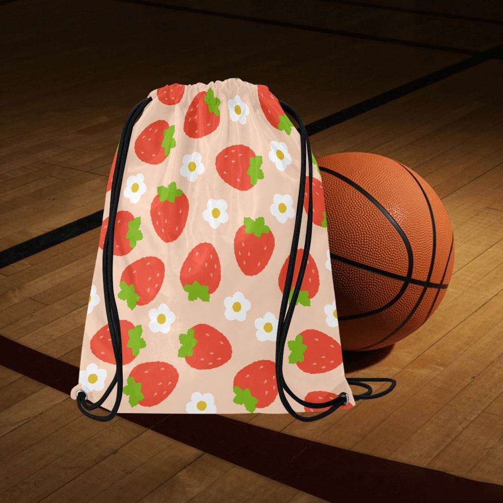 Sac à cordons rétro pop – Smiley & Fleurs Colorées - Crea Muze