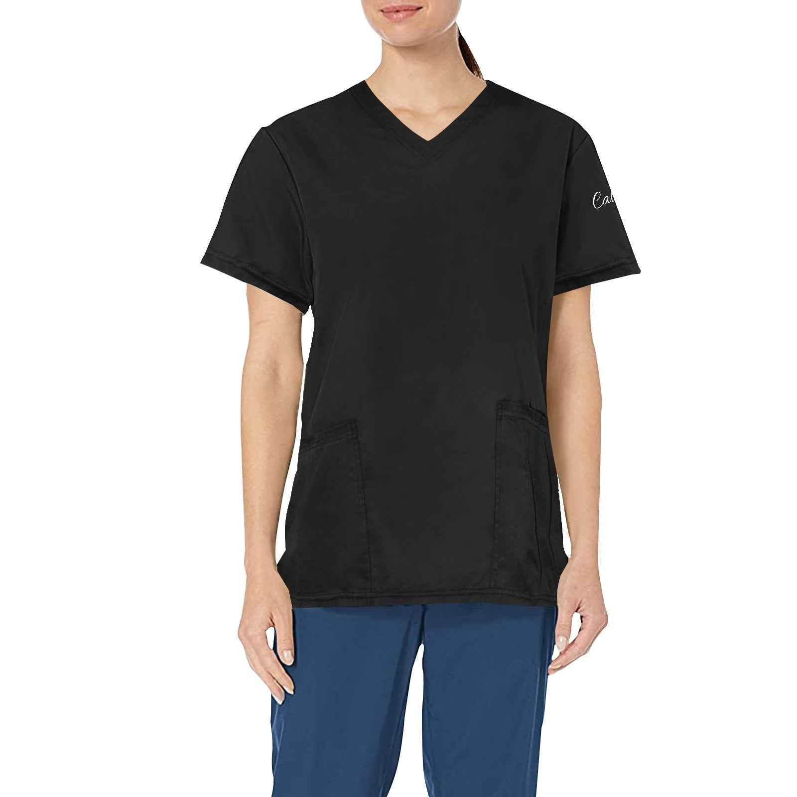 Women's All Over Print Scrub - Crea Muze