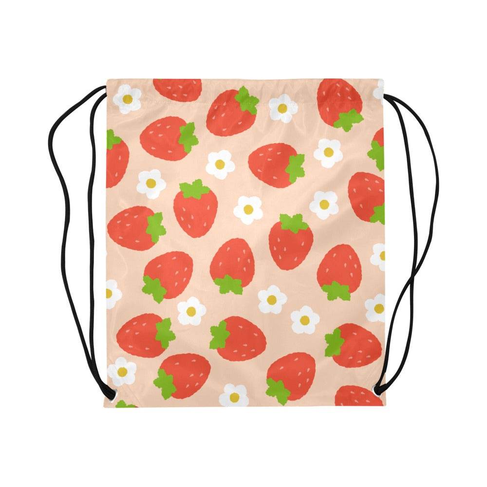 Sac à cordons rétro pop – Smiley & Fleurs Colorées - Crea Muze