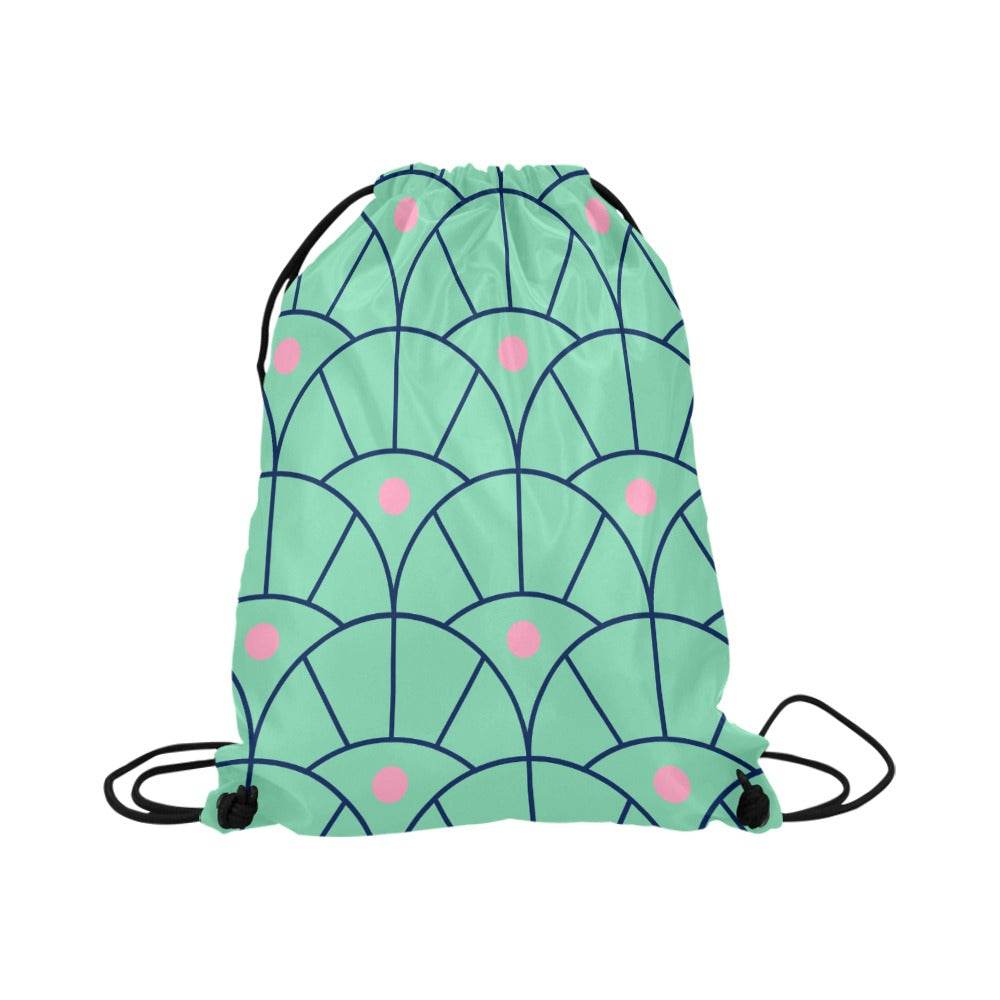Sac à cordons rétro pop – Smiley & Fleurs Colorées - Crea Muze