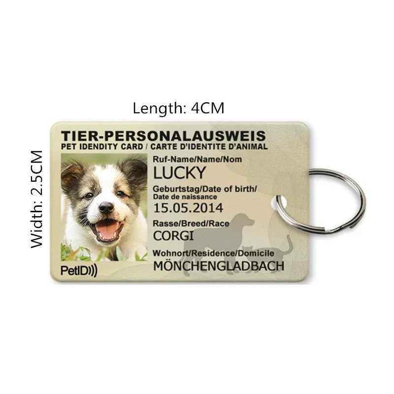 Carte d'identité pour animal de compagnie - Crea Muze