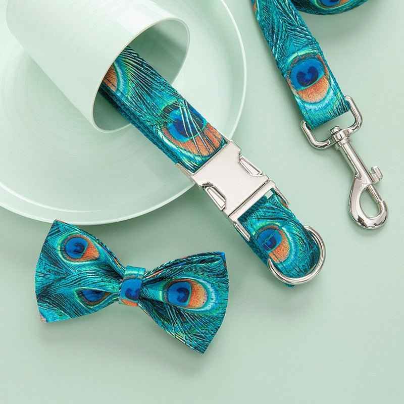 Custom Lettering Dog Collar Print Personality Suit - Crea Muze