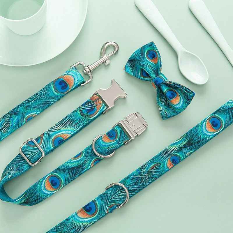 Custom Lettering Dog Collar Print Personality Suit - Crea Muze