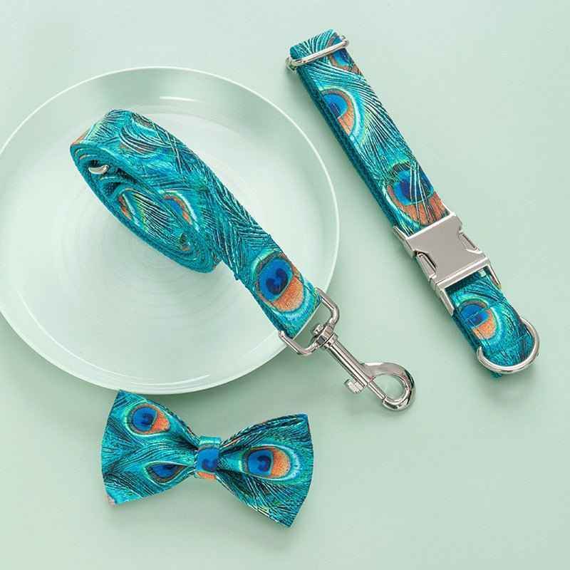 Custom Lettering Dog Collar Print Personality Suit - Crea Muze