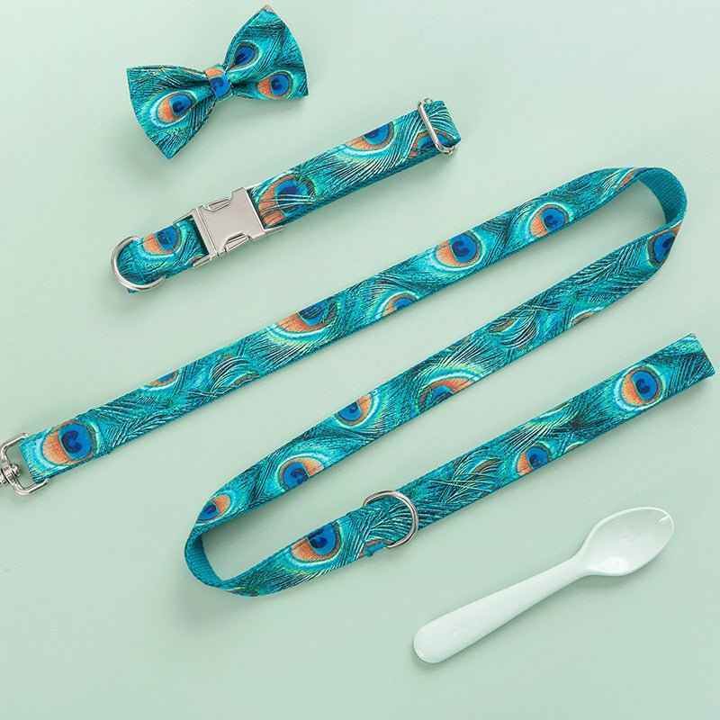 Custom Lettering Dog Collar Print Personality Suit - Crea Muze