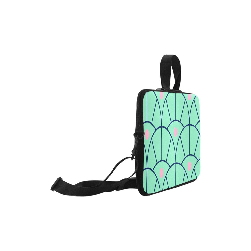 💼 Sacoche Ordinateur – Design Art Déco Pastel 17'' - Crea Muze