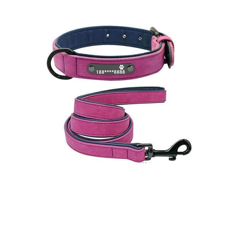 Dog Collar Lettering Anti-Lost Medium Dog Large Dog Small Dog Dog Collar Custom Pet - Crea Muze