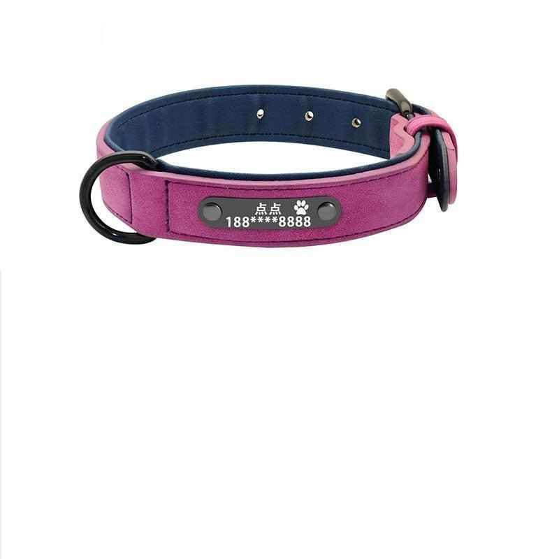 Dog Collar Lettering Anti-Lost Medium Dog Large Dog Small Dog Dog Collar Custom Pet - Crea Muze
