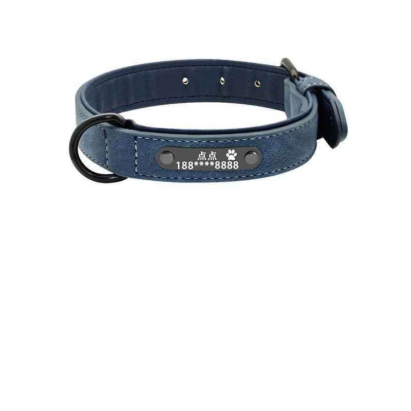 Dog Collar Lettering Anti-Lost Medium Dog Large Dog Small Dog Dog Collar Custom Pet - Crea Muze