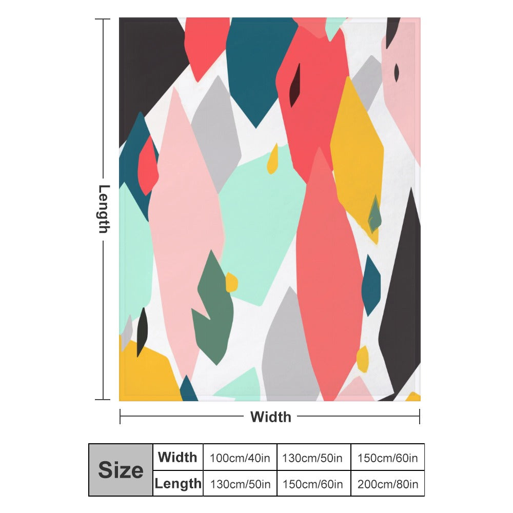 Couverture en flanelle anti-boulochage douce et légère – Plaid cosy - Crea Muze