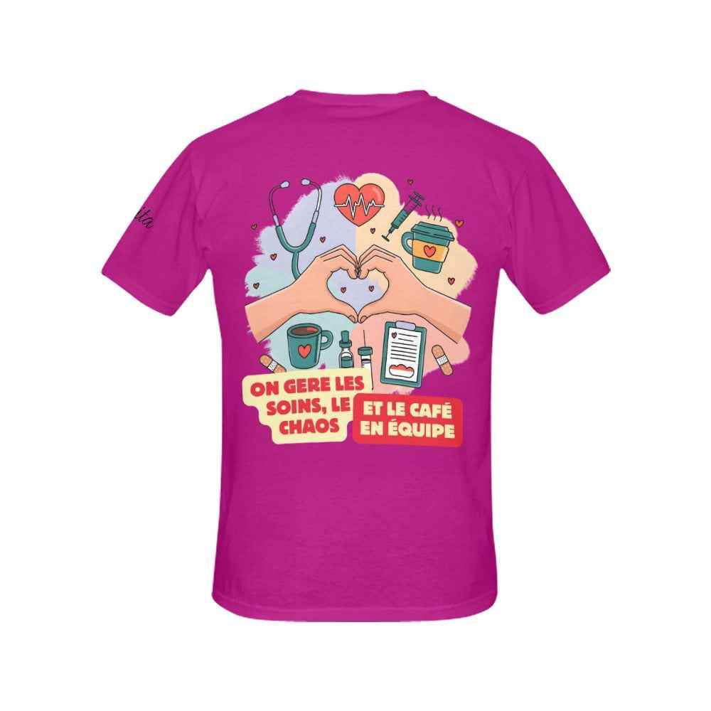 Women's All Over Print T-shirt (USA Size) (T40) - Crea Muze