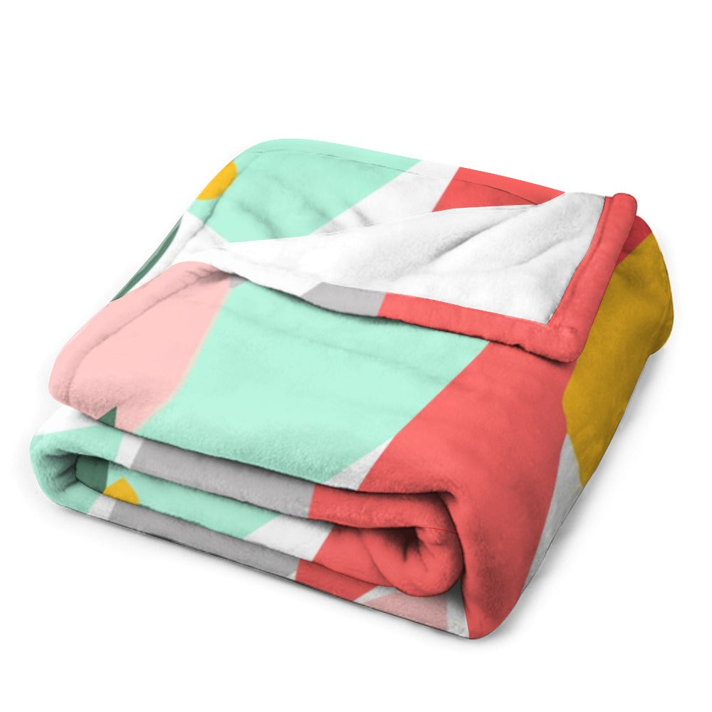 Couverture en flanelle anti-boulochage douce et légère – Plaid cosy - Crea Muze