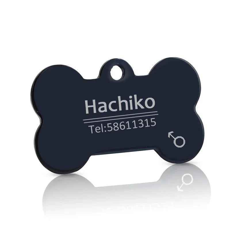 Small Pendant Anti-lost Pet Titanium Steel Tag - Crea Muze