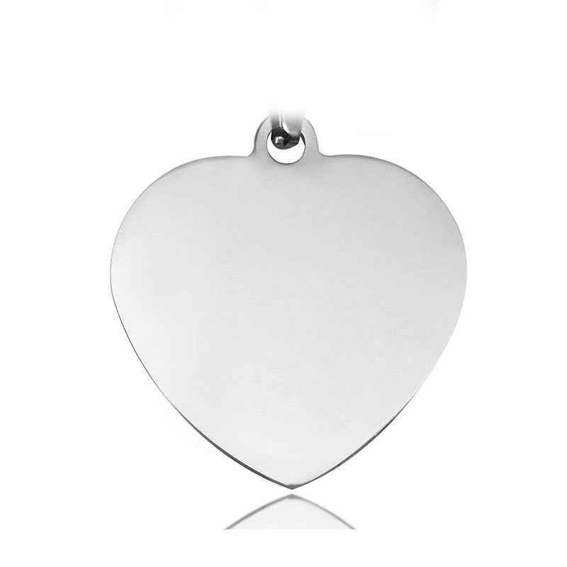 Small Pendant Anti-lost Pet Titanium Steel Tag - Crea Muze