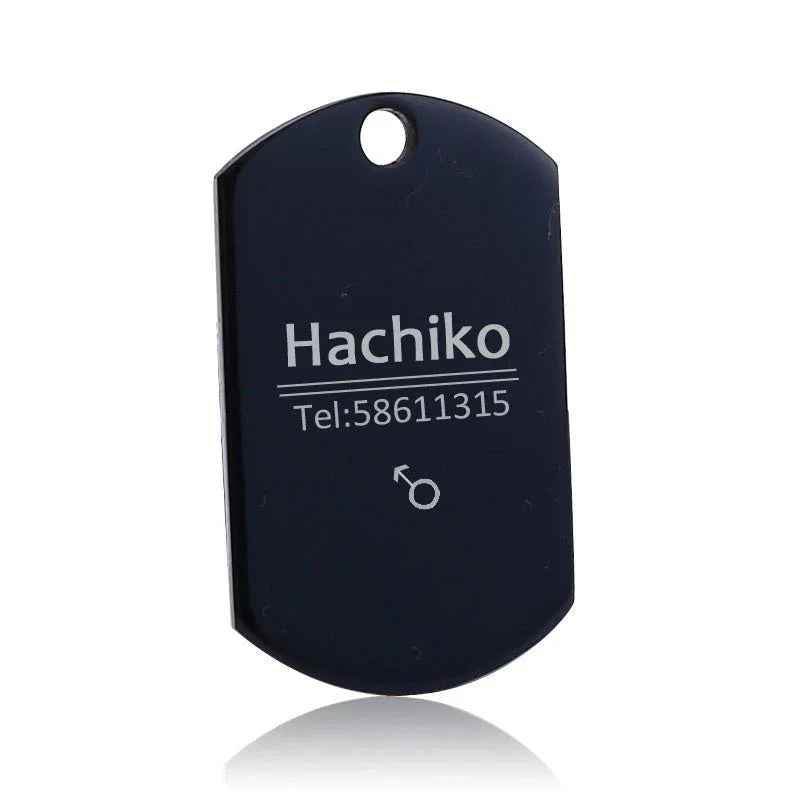 Small Pendant Anti-lost Pet Titanium Steel Tag - Crea Muze